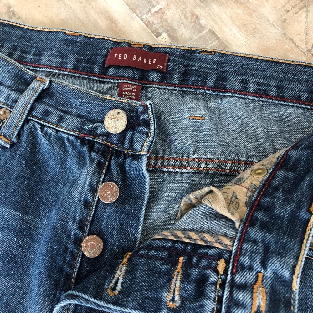 Ted Baker London Blue Denim Jeans 32R